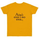Camiseta punto liso - Albaricoque - Camiseta «Això era i no era…»