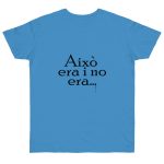 Camiseta punto liso - Azul celeste - Camiseta «Això era i no era…»