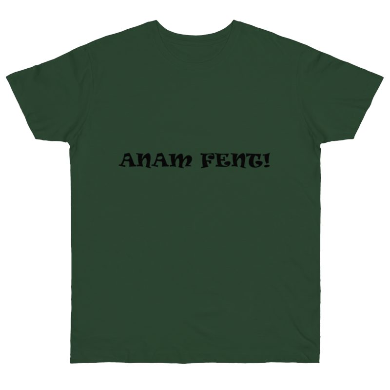 Camiseta punto liso - Verde botella - Anam fent