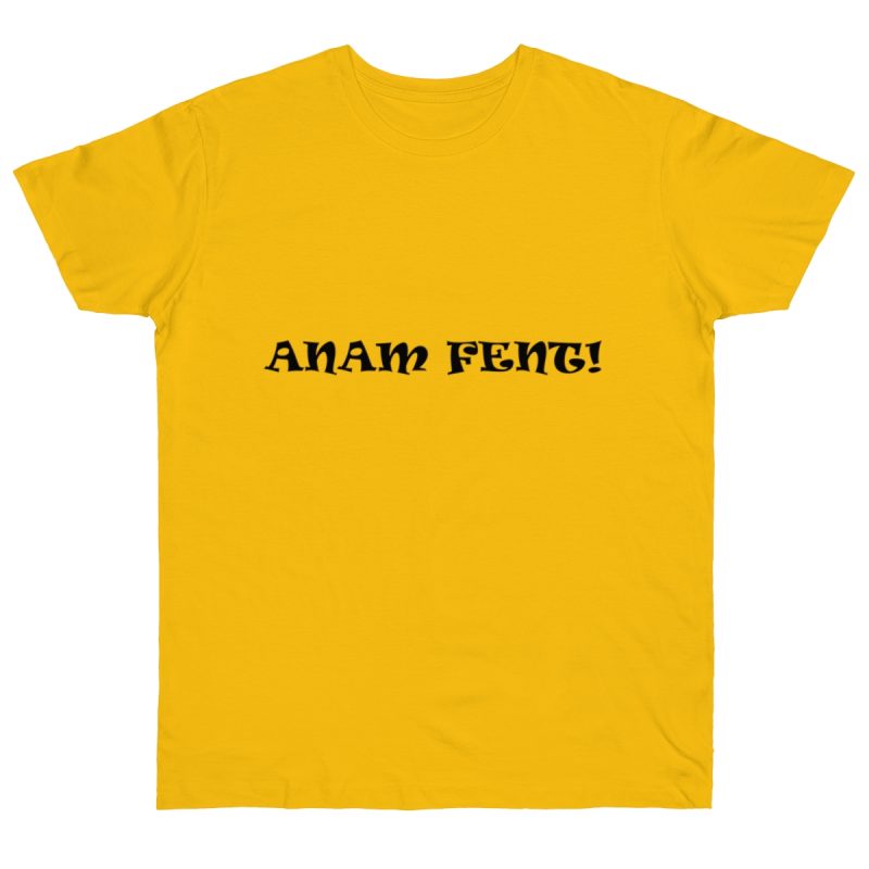 Camiseta punto liso - Amarillo dorado - Anam fent