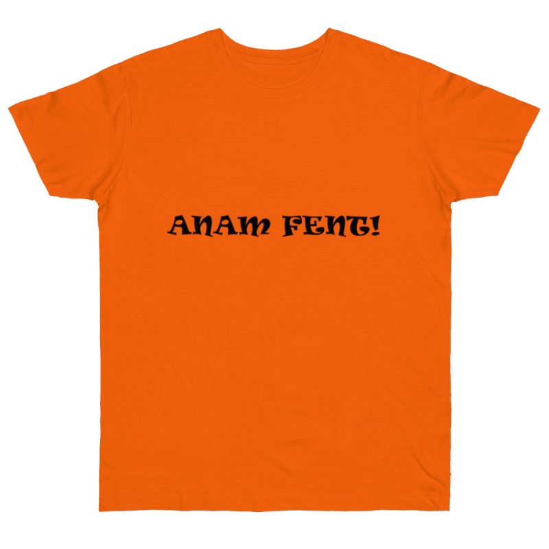 Camiseta punto liso - Naranja - Anam fent