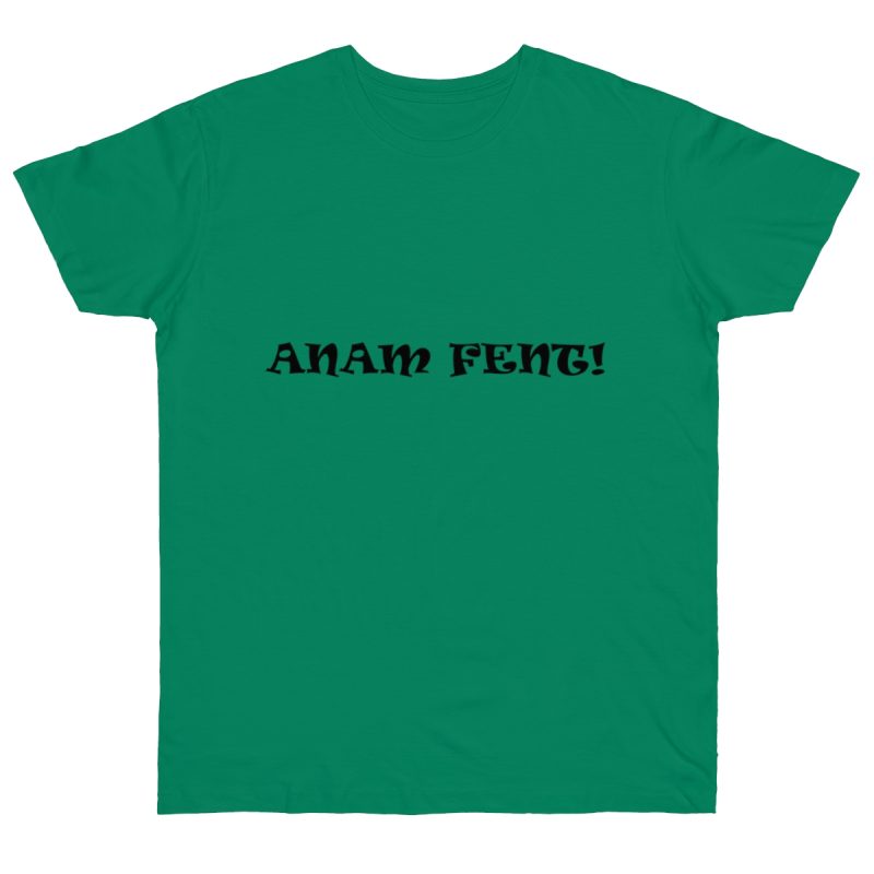 Camiseta punto liso - Verde Kelly - Anam fent