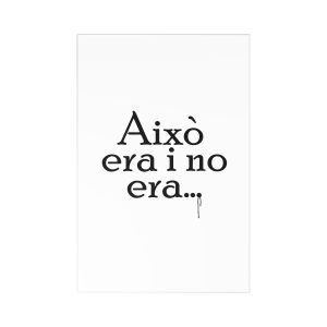 Postales (7 uds.) - Camiseta «Això era i no era…»