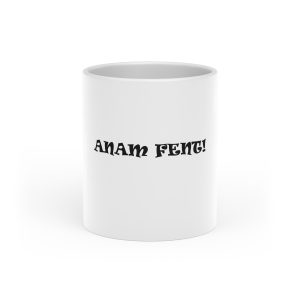 Taza con asa de corazon - Blanco - Anam fent