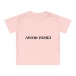 Camiseta de bebe - Rosa empolvado - Anam fent