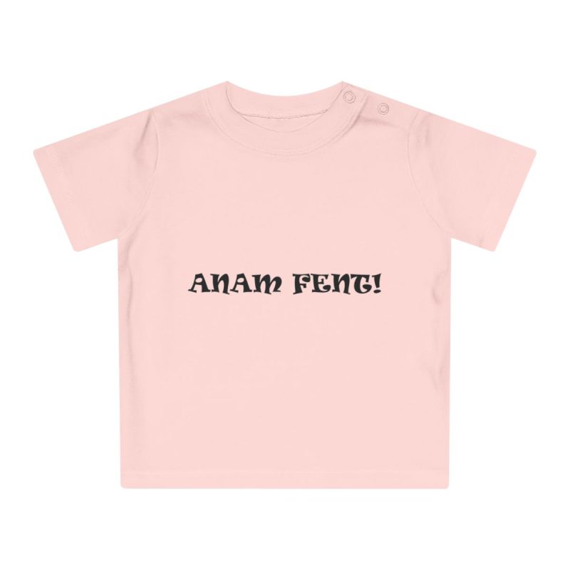 Camiseta de bebe - Rosa empolvado - Anam fent