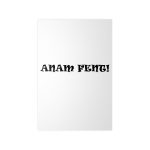 Poster en papel fotografico - Anam fent