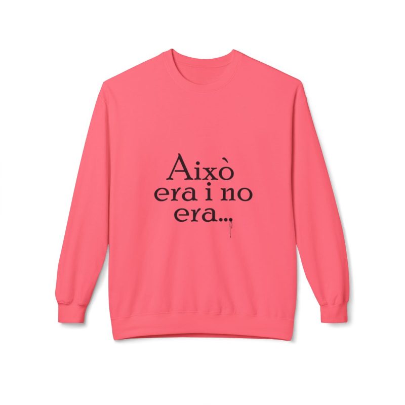 Sudadera Softstyle cuello redondo - Rosa limonada - Camiseta «Això era i no era…»