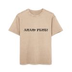 Camiseta oversize lavado acido - Beis - Anam fent