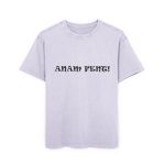 Camiseta oversize lavado acido - Lila suave - Anam fent