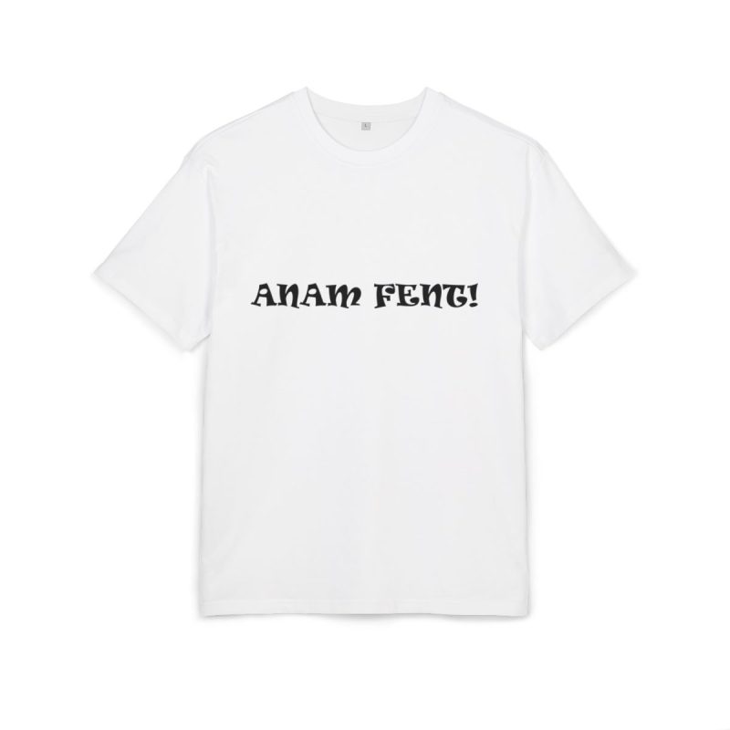 Camiseta oversize gruesa - Blanco - Anam fent