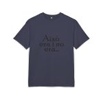 Camiseta oversize gruesa - Azul marino - Camiseta «Això era i no era…»