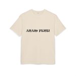 Camiseta oversize gruesa - Arena - Anam fent
