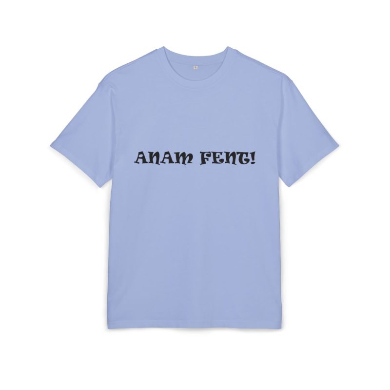 Camiseta oversize gruesa - Azul violeta - Anam fent