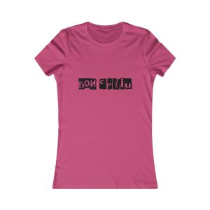 Camiseta mujer Favorite - Frambuesa - Camiseta «Bon caliu»