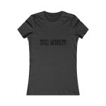 Camiseta mujer Favorite - Gris antracita jaspeado - Camiseta «Bon caliu»