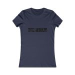 Camiseta mujer Favorite - Azul marino - Camiseta «Bon caliu»