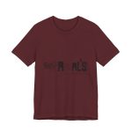 Camiseta jersey manga corta - Granate - Espardals — Bona cosa m’has dita Camiseta jersey manga corta - Granate - Espardals — Bona cosa m’has dita