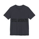 Camiseta jersey manga corta - Azul marino jaspeado - Camiseta «Bon caliu»