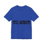 Camiseta jersey manga corta - Azul royal autentico - Camiseta «Bon caliu»