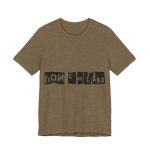 Camiseta jersey manga corta - Verde oliva jaspeado - Camiseta «Bon caliu»