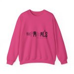 Sudadera cuello redondo - Fucsia intenso - Espardals — Bona cosa m’has dita