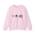 Sudadera cuello redondo - Rosa claro - Espardals — Bona cosa m’has dita