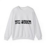 Sudadera cuello redondo - Gris ceniza - Camiseta «Bon caliu» Sudadera cuello redondo - Gris ceniza - Camiseta «Bon caliu»