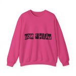 Sudadera cuello redondo - Fucsia intenso - Camiseta «Bon caliu» Sudadera cuello redondo - Fucsia intenso - Camiseta «Bon caliu»