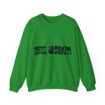 Sudadera cuello redondo - Verde irlandes - Camiseta «Bon caliu» Sudadera cuello redondo - Verde irlandes - Camiseta «Bon caliu»