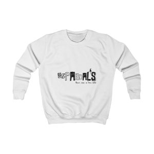 Sudadera infantil - Blanco artico - Espardals — Bona cosa m’has dita
