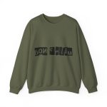 Sudadera cuello redondo - Verde militar - Camiseta «Bon caliu» Sudadera cuello redondo - Verde militar - Camiseta «Bon caliu»