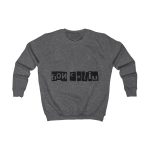 Sudadera infantil - Gris marengo - Camiseta «Bon caliu»