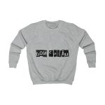Sudadera infantil - Gris jaspeado claro - Camiseta «Bon caliu»