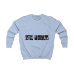 Sudadera infantil - Azul cielo - Camiseta «Bon caliu»