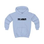 Sudadera con capucha infantil - Azul cielo - Camiseta «Bon caliu»