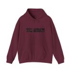 Sudadera con capucha - Granate - Camiseta «Bon caliu» Sudadera con capucha - Granate - Camiseta «Bon caliu»