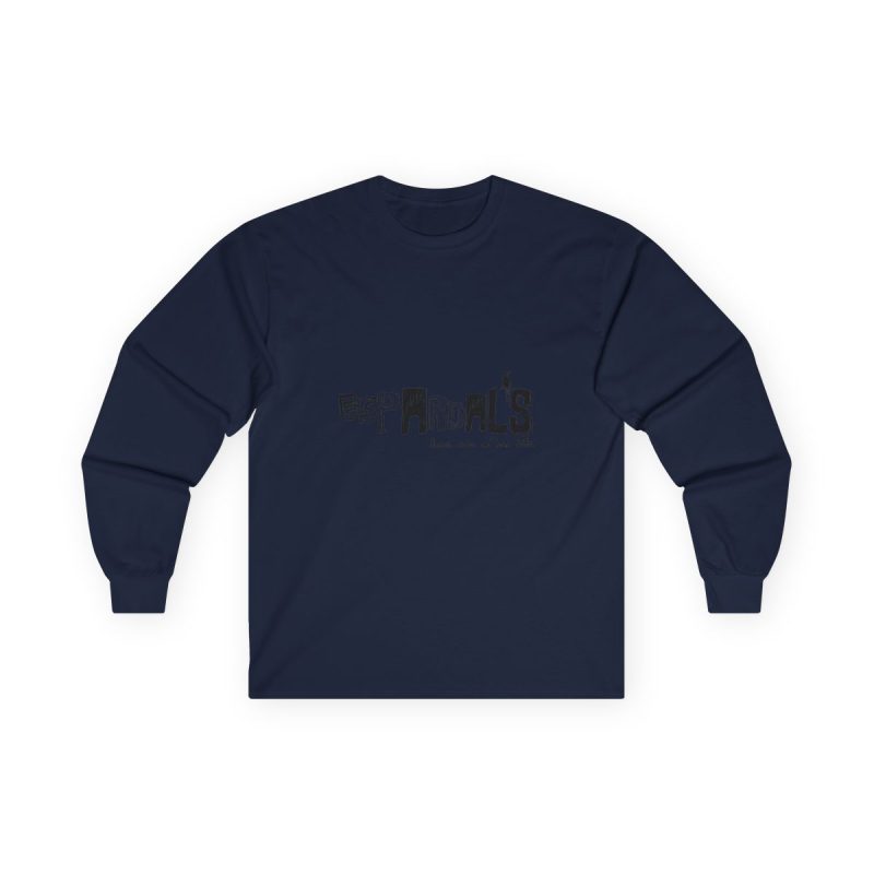 Camiseta manga larga - Azul marino - Espardals — Bona cosa m’has dita