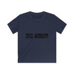 Camiseta infantil Softstyle - Azul marino - Camiseta «Bon caliu»