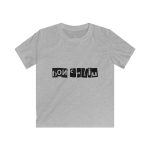Camiseta infantil Softstyle - Gris deportivo - Camiseta «Bon caliu»