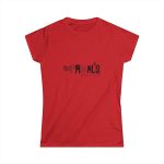 Camiseta mujer Softstyle - Rojo - Espardals — Bona cosa m’has dita