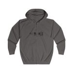 Sudadera con capucha y cremallera - Gris acero - Espardals — Bona cosa m’has dita