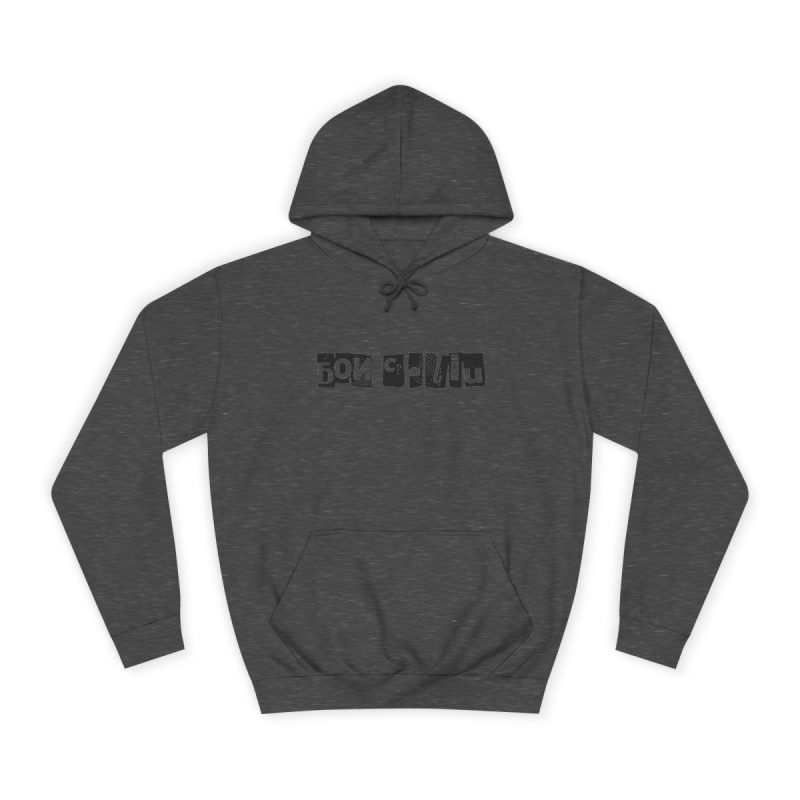 Sudadera universitaria - Gris marengo - Camiseta «Bon caliu»