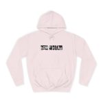 Sudadera universitaria - Rosa bebe - Camiseta «Bon caliu» Sudadera universitaria - Rosa bebe - Camiseta «Bon caliu»