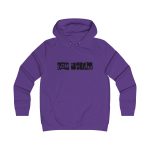 Sudadera universitaria mujer - Morado - Camiseta «Bon caliu» Sudadera universitaria mujer - Morado - Camiseta «Bon caliu»