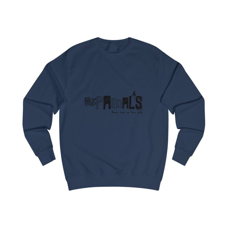 Sudadera clasica - Azul marino Oxford - Espardals — Bona cosa m’has dita