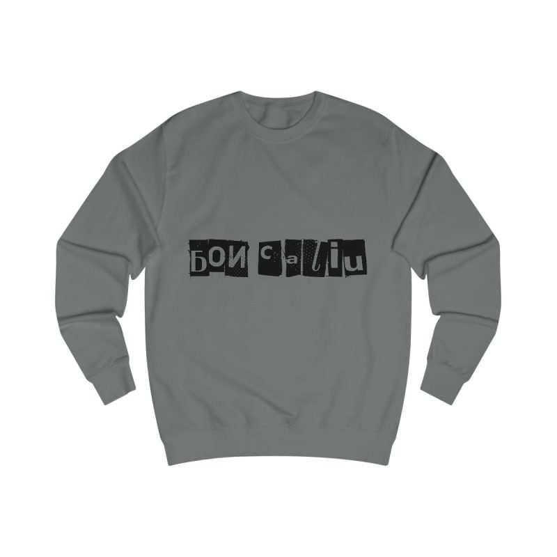 Sudadera clasica - Gris acero - Camiseta «Bon caliu»