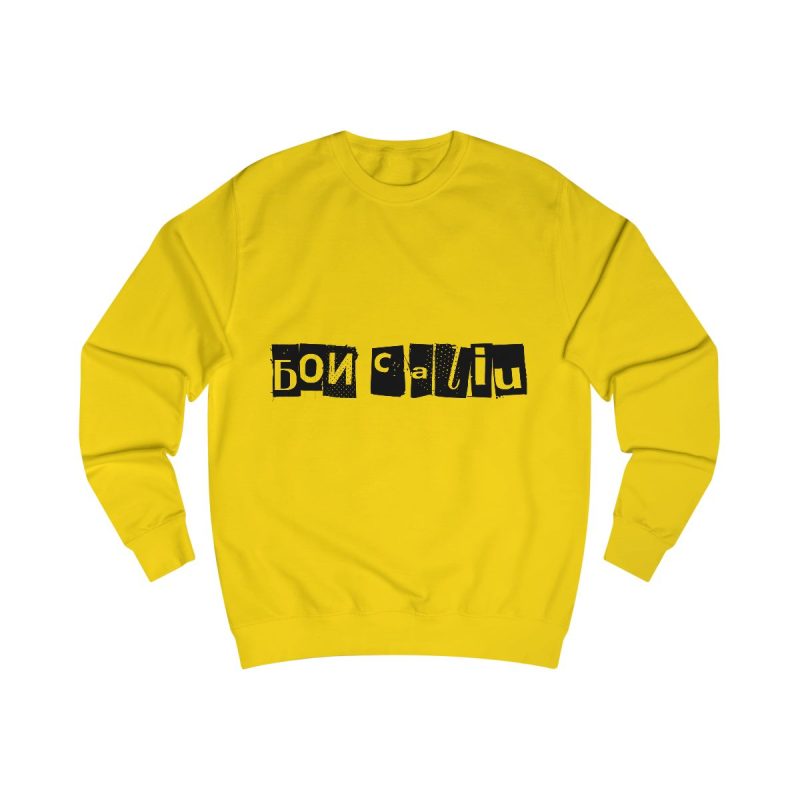 Sudadera clasica - Amarillo sol - Camiseta «Bon caliu»