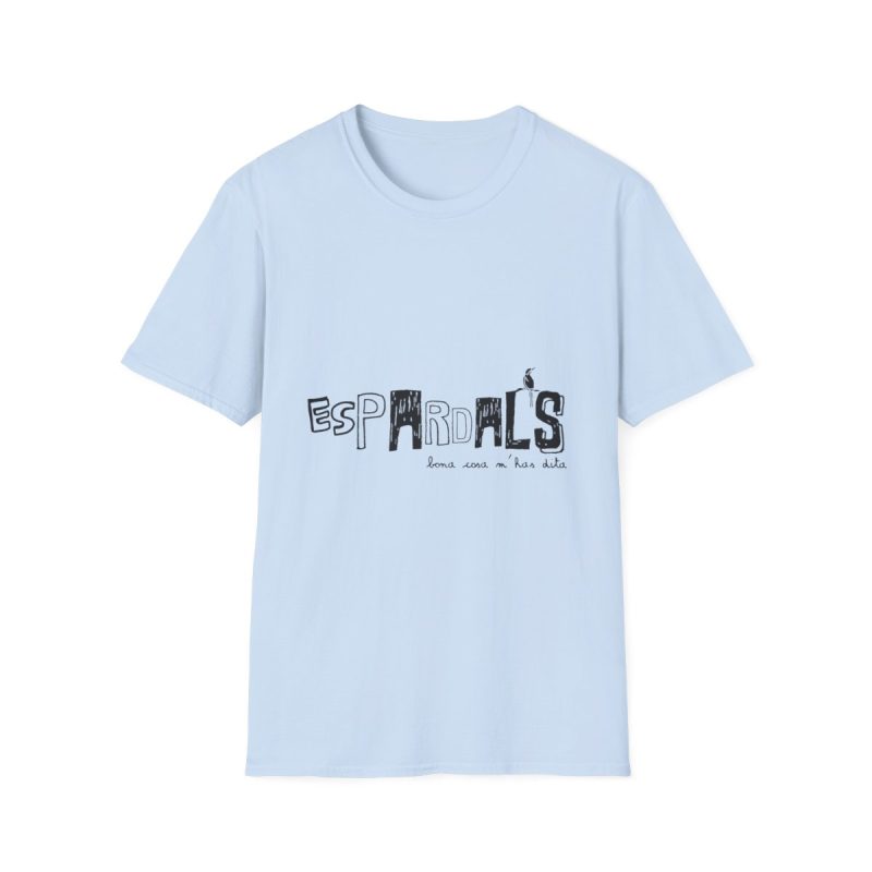 Camiseta Softstyle - Azul claro - Espardals — Bona cosa m’has dita