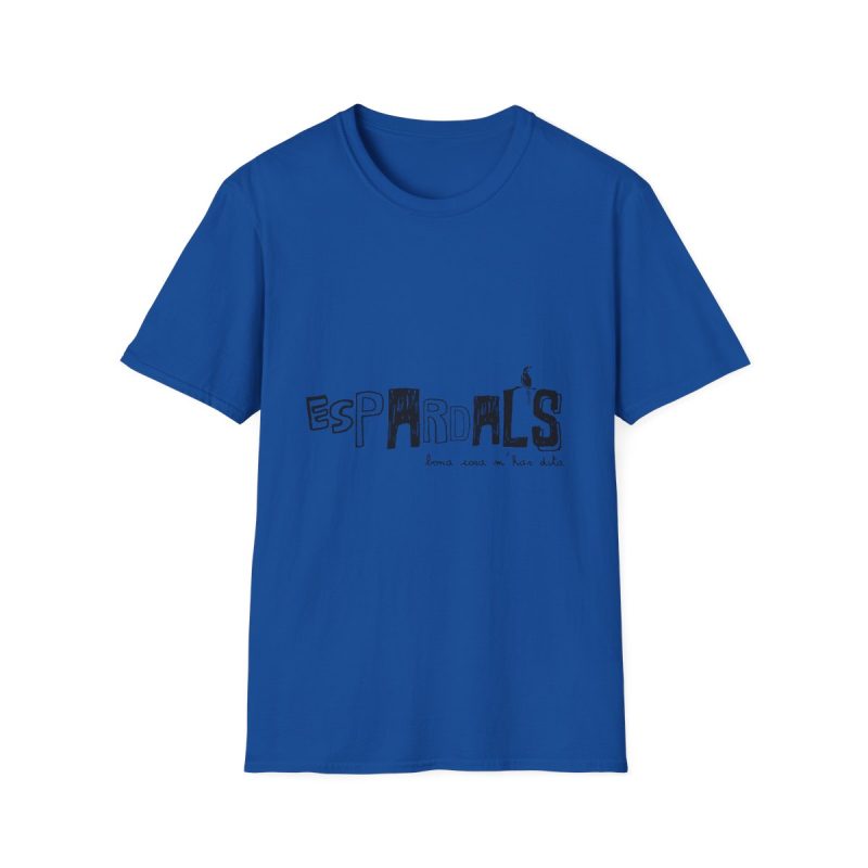 Camiseta Softstyle - Azul royal - Espardals — Bona cosa m’has dita